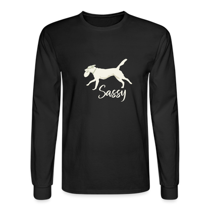 SASSY WOOF CREEK Unisex Classic Longsleeve - black