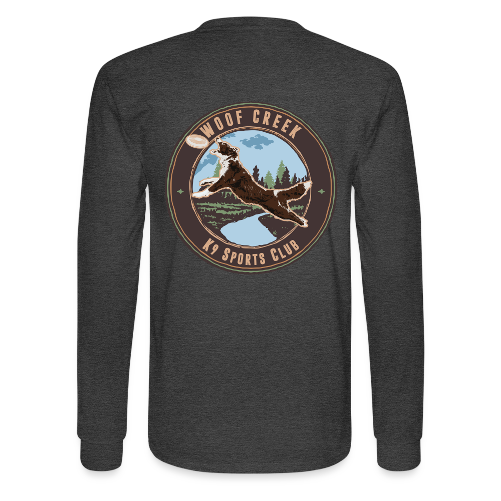 SASSY WOOF CREEK Unisex Classic Longsleeve - heather black