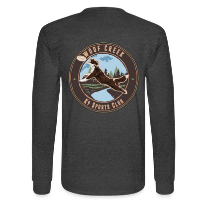 SASSY WOOF CREEK Unisex Classic Longsleeve - heather black