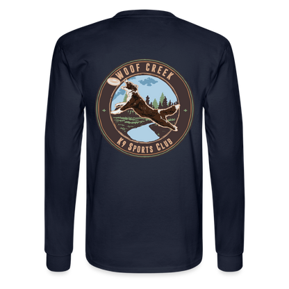 SASSY WOOF CREEK Unisex Classic Longsleeve - navy