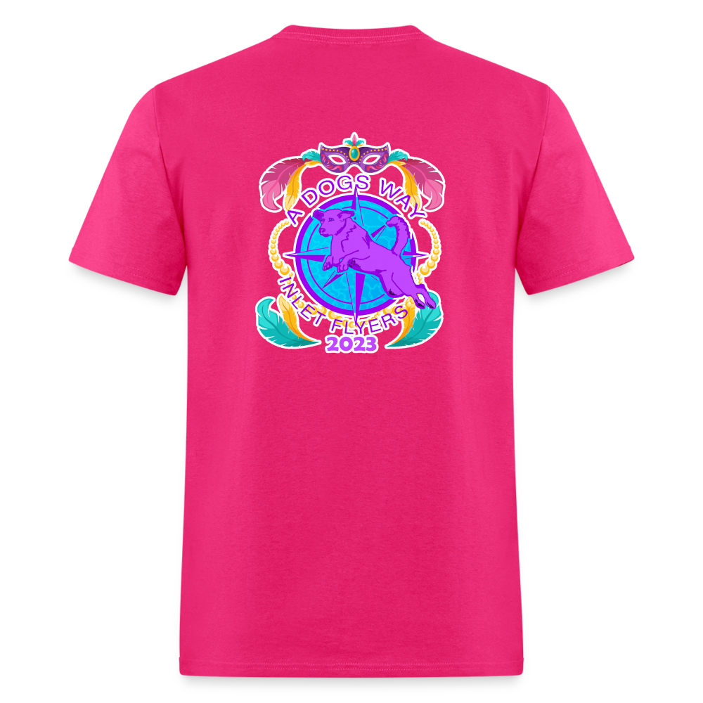 *Gemma/Harper Gras Mardi Gras Unisex Classic T-Shirt - fuchsia