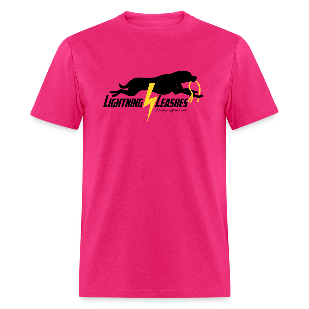 LIGHTNING LEASHES Unisex Classic T-Shirt - fuchsia