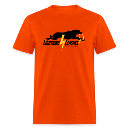 LIGHTNING LEASHES Unisex Classic T-Shirt - orange