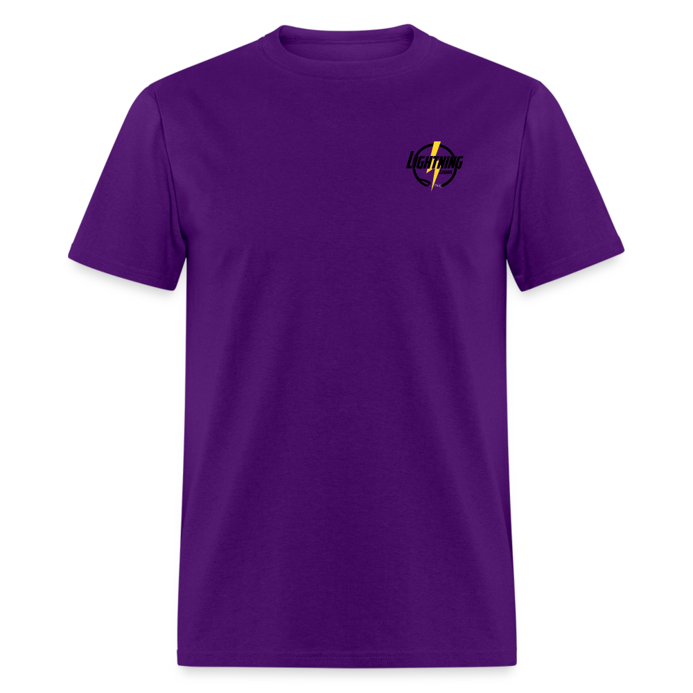 LIGHTNING LEASHES *Double Sided* Unisex Classic T-Shirt - purple