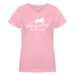 RUN YOUR DOG - Shelti - Women's V-Neck T-Shirt - pink