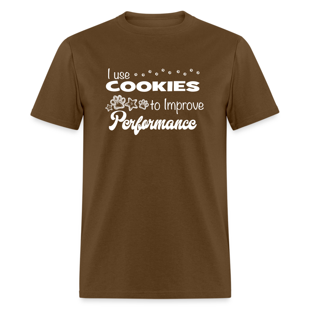 I use cookies - Unisex Classic T-Shirt - brown