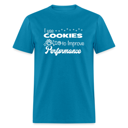 I use cookies - Unisex Classic T-Shirt - turquoise