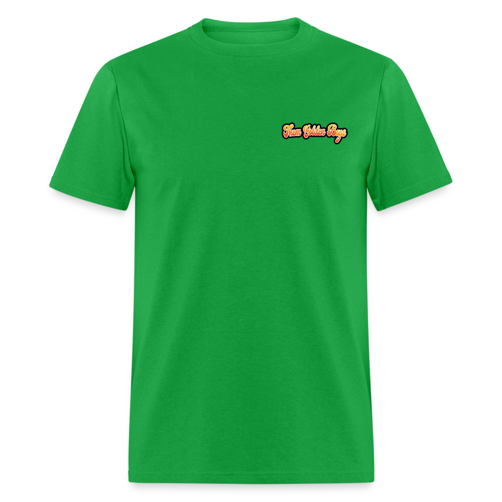 Golden Boys - Double Sided - Unisex Classic T-Shirt - bright green