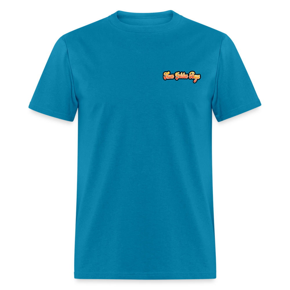 Golden Boys - Double Sided - Unisex Classic T-Shirt - turquoise