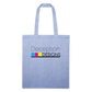 Deception Designs Recycled Tote Bag - light Denim