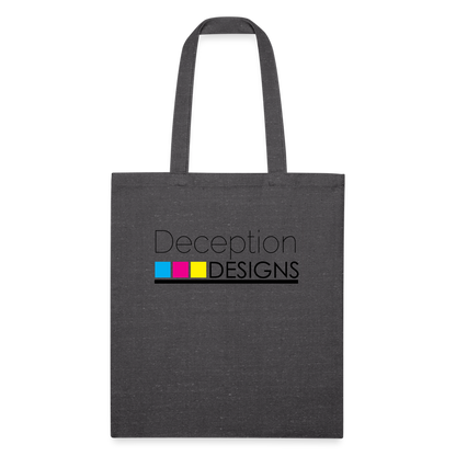 Deception Designs Recycled Tote Bag - charcoal grey