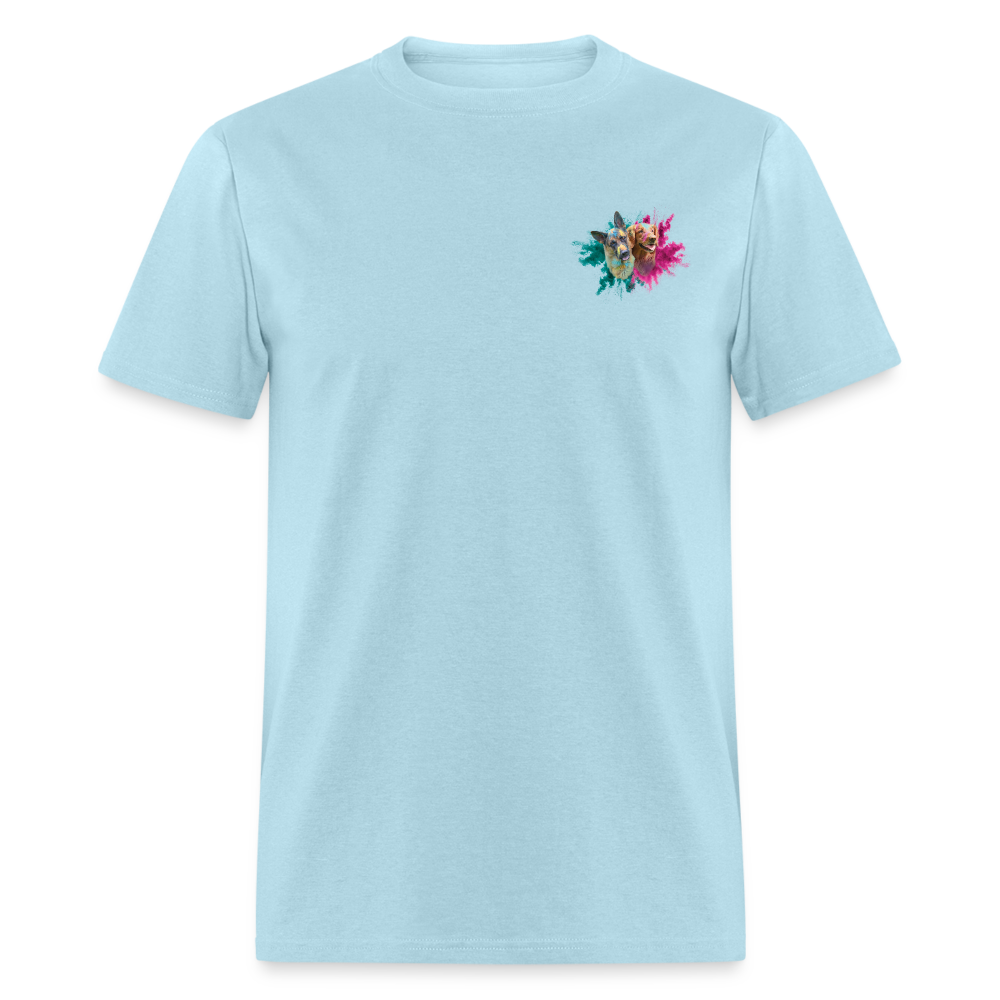 Andi Ray and Harley T Unisex Classic T-Shirt - powder blue
