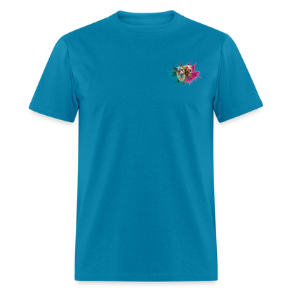 Andi Ray and Harley T Unisex Classic T-Shirt - turquoise