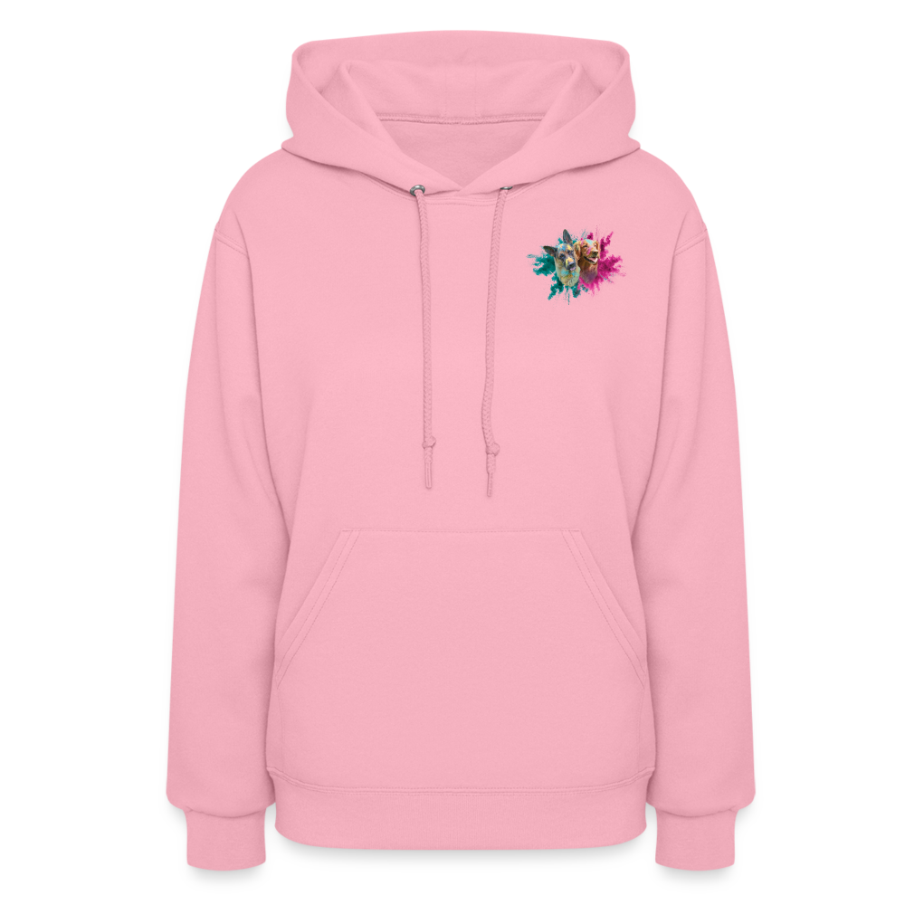 Andi Ray and Harley T Women's Hoodie - classic pink