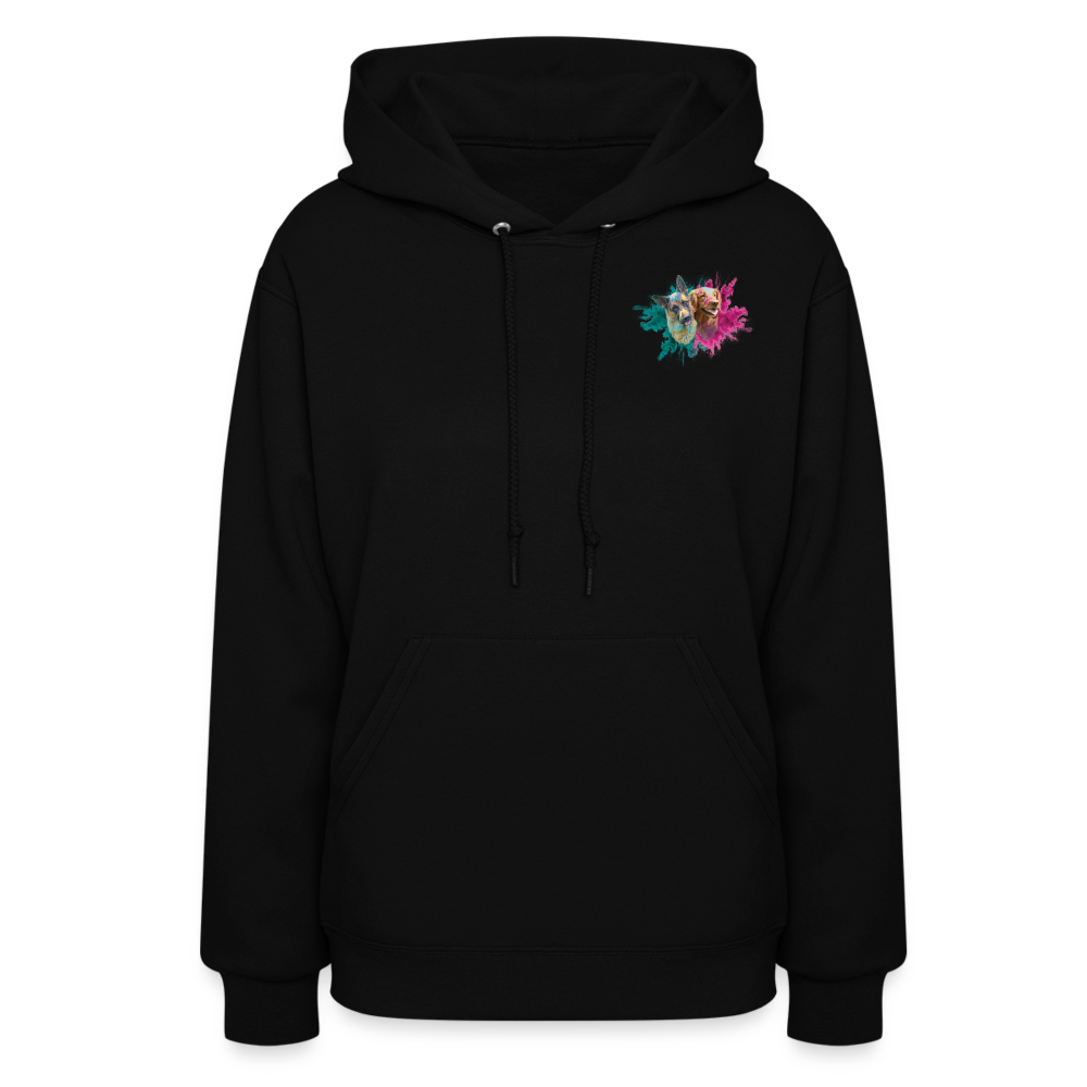 Andi Ray and Harley T Women's Hoodie - black