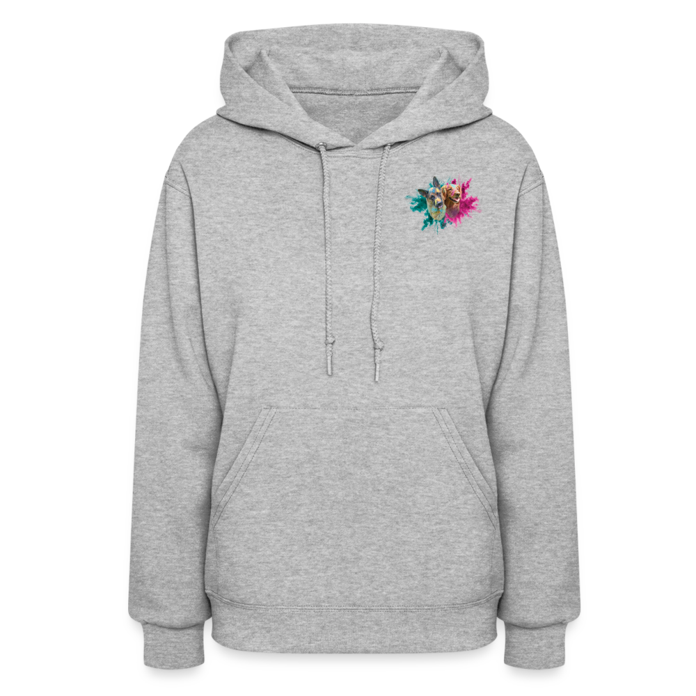 Andi Ray and Harley T Women's Hoodie - heather gray