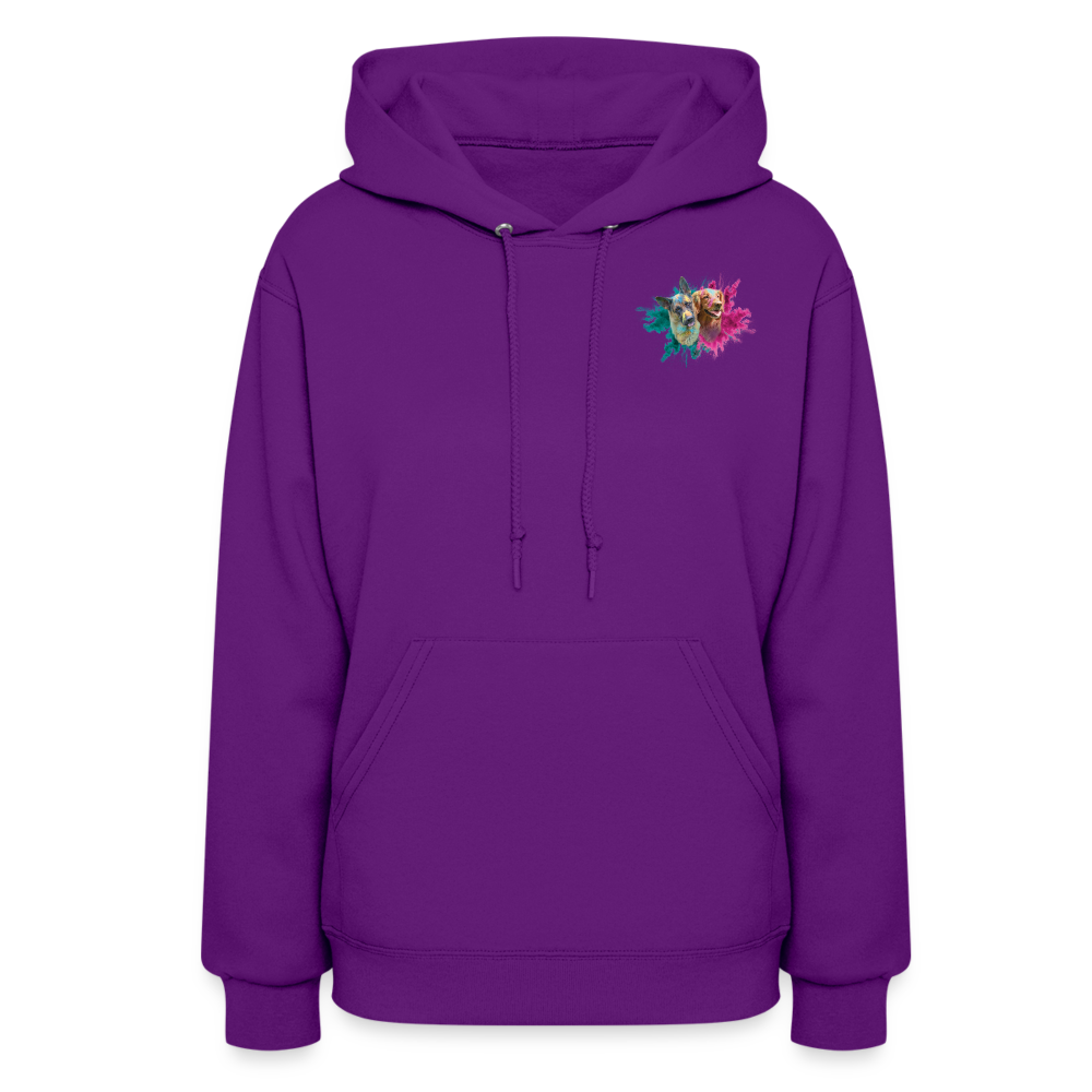 Andi Ray and Harley T Women's Hoodie - purple