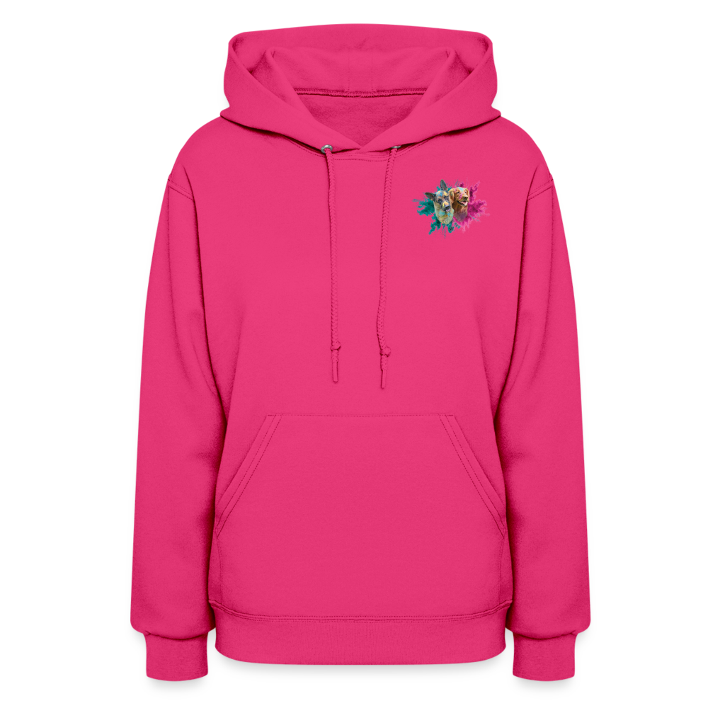 Andi Ray and Harley T Women's Hoodie - fuchsia