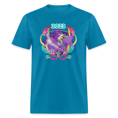 *ROSIE - NADD Mardi Gras Unisex Classic T-Shirt - turquoise