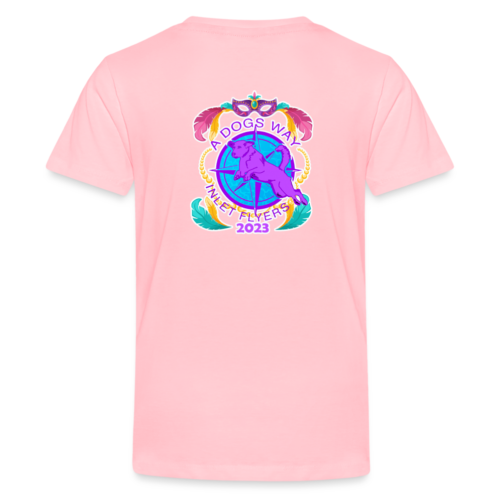 *ROSIE - NADD Mardi Gras YOUTH - Unisex Classic T-Shirt - pink