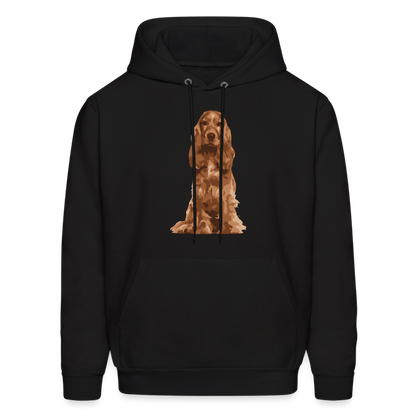 English cocker spaniel  Hoodie 5 - black