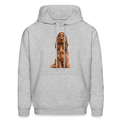 English cocker spaniel  Hoodie 5 - heather gray