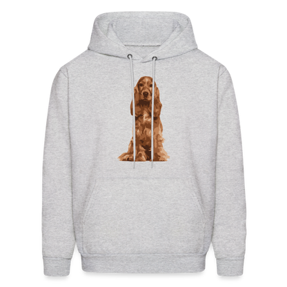 English cocker spaniel  Hoodie 5 - ash 