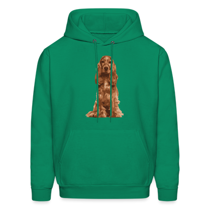 English cocker spaniel  Hoodie 5 - kelly green