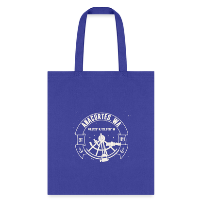 ANACORTES COORDINATES Tote Bag - royal blue