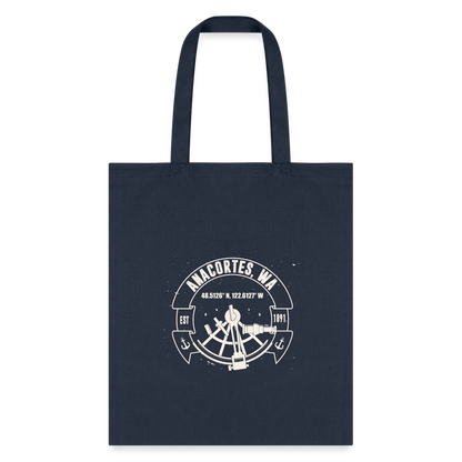 ANACORTES COORDINATES Tote Bag - navy