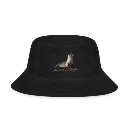 SEA LION ANACORTES Bucket Hat - black