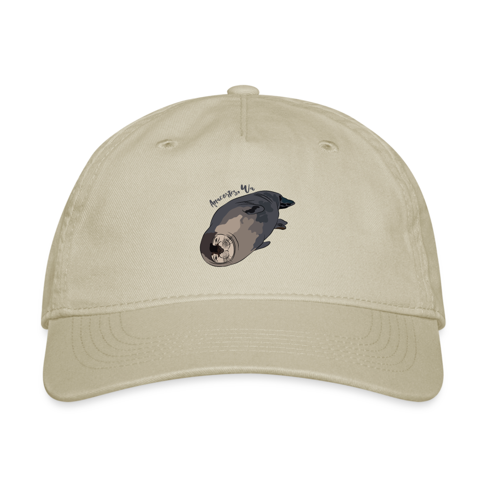 SEAL ANACORTES  Organic Baseball Cap - khaki