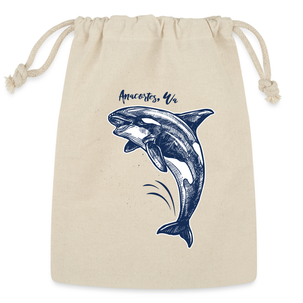 ORCA ANACORTES Reusable Gift Bag - Natural