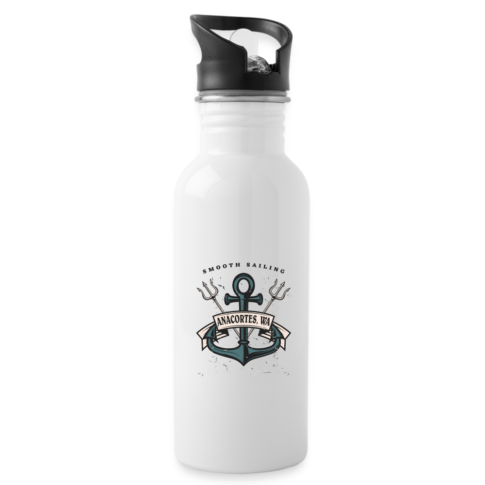 ANCHOR  ANACORTES Water Bottle - white