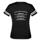 AKC AGILITY LEAGUE FALL Women’s Vintage Sport T-Shirt - black/white
