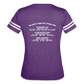 AKC AGILITY LEAGUE FALL Women’s Vintage Sport T-Shirt - vintage purple/white