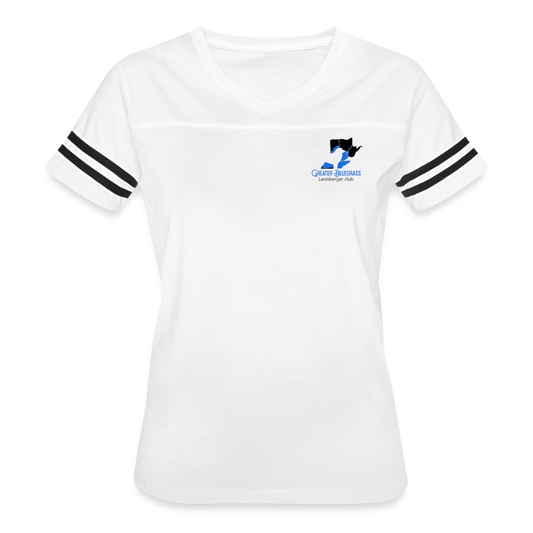 Leonberger Club Women’s Vintage Sport T-Shirt - white/black