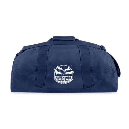 Adventure Heelers Dark Recycled Duffel Bag - navy