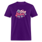 DOG MOM Unisex Classic T-Shirt - purple