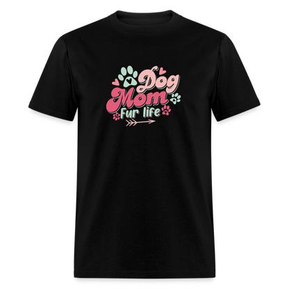 DOG MOM Unisex Classic T-Shirt - black