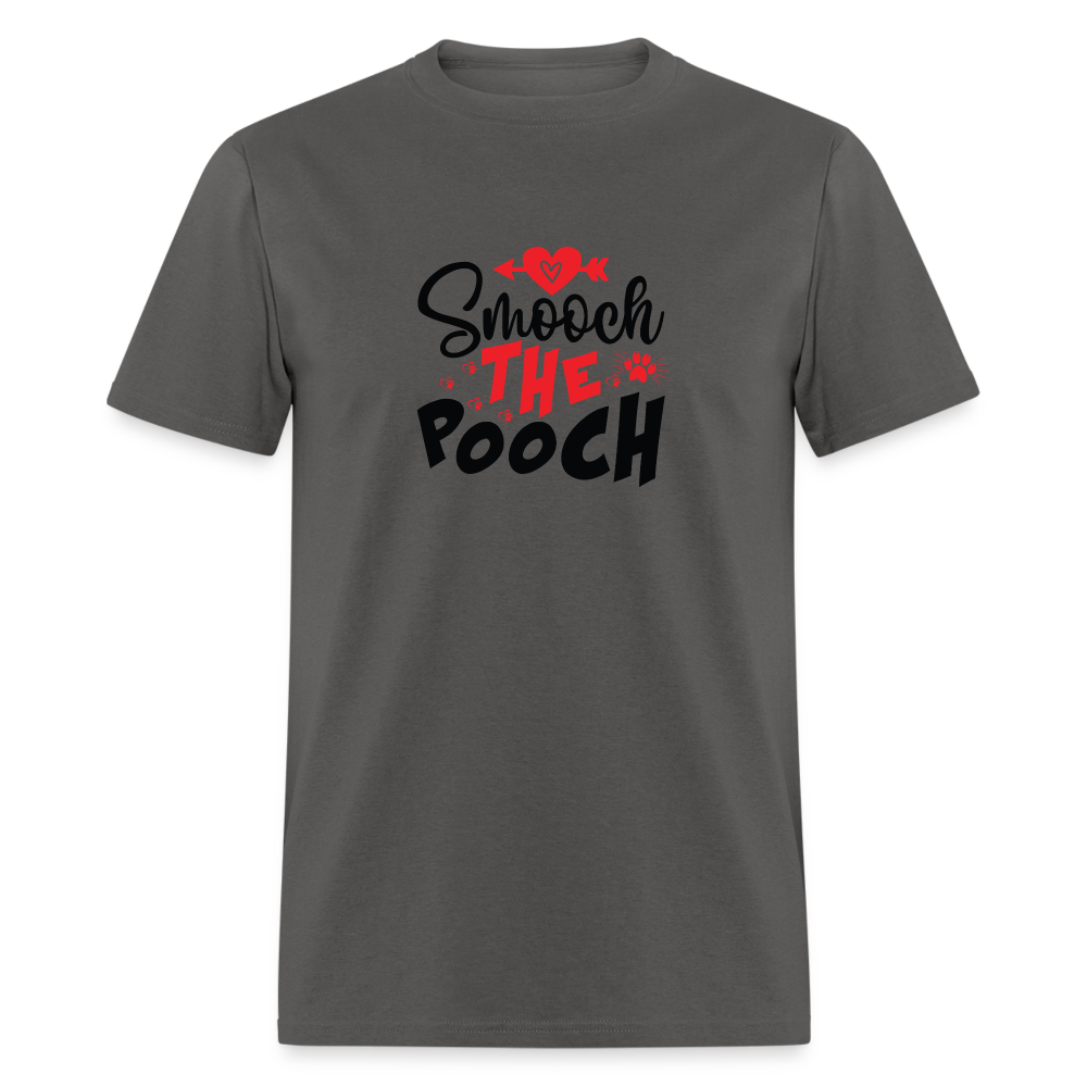 SMOOCH THE POOCH Unisex Classic T-Shirt - charcoal