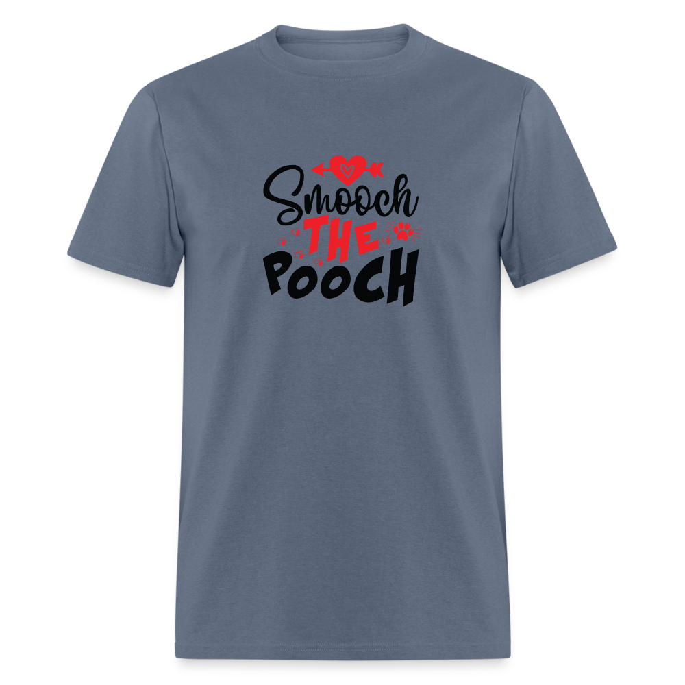 SMOOCH THE POOCH Unisex Classic T-Shirt - denim