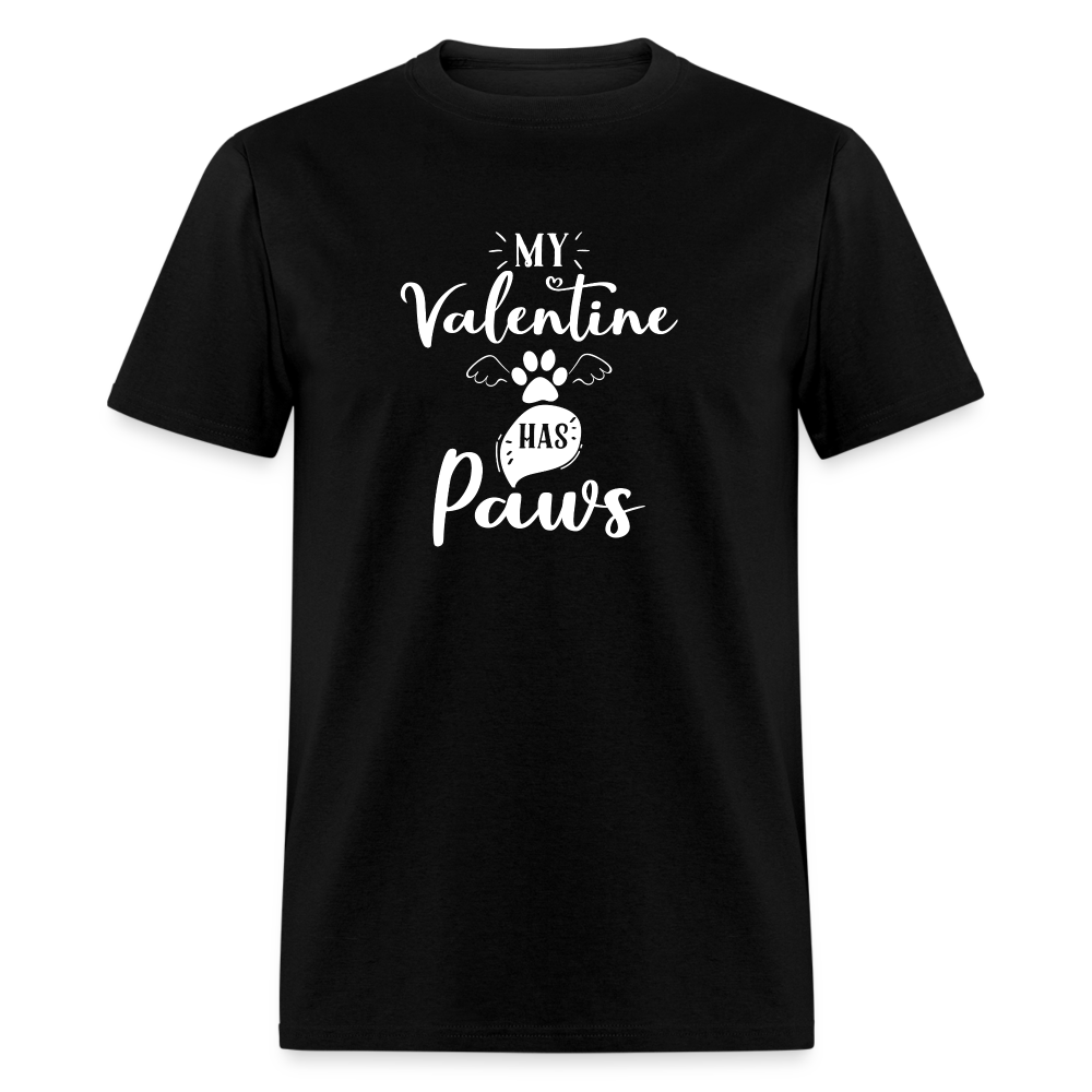 VALENTINES HAS PAWS Unisex Classic T-Shirt - black
