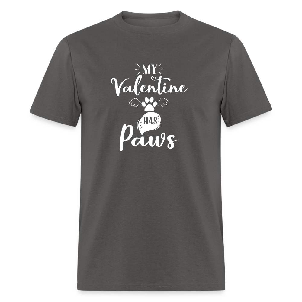 VALENTINES HAS PAWS Unisex Classic T-Shirt - charcoal