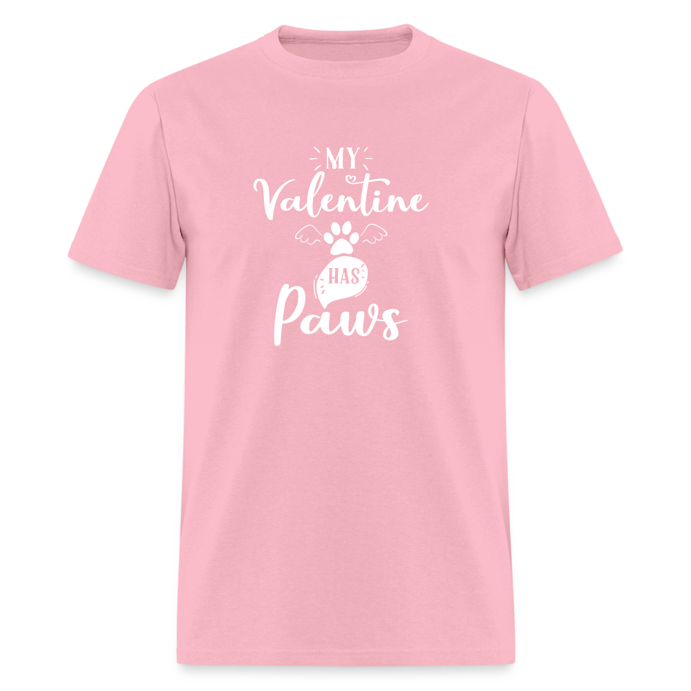 VALENTINES HAS PAWS Unisex Classic T-Shirt - pink