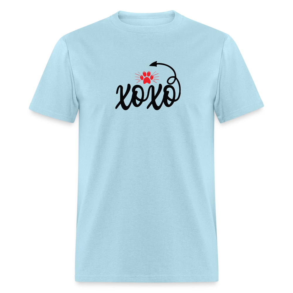 XOXO Unisex Classic T-Shirt - powder blue