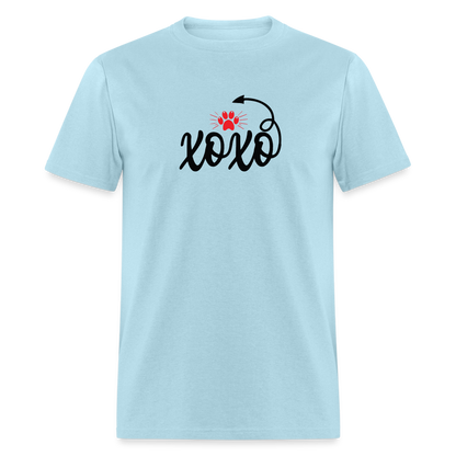 XOXO Unisex Classic T-Shirt - powder blue