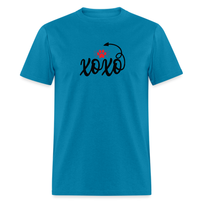 XOXO Unisex Classic T-Shirt - turquoise