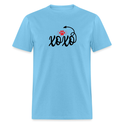 XOXO Unisex Classic T-Shirt - aquatic blue