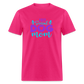 ANTI SOCIAL DOG MOM Unisex Classic T-Shirt - fuchsia